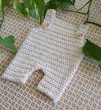Salopette au crochet
