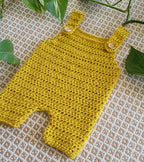 Salopette au crochet