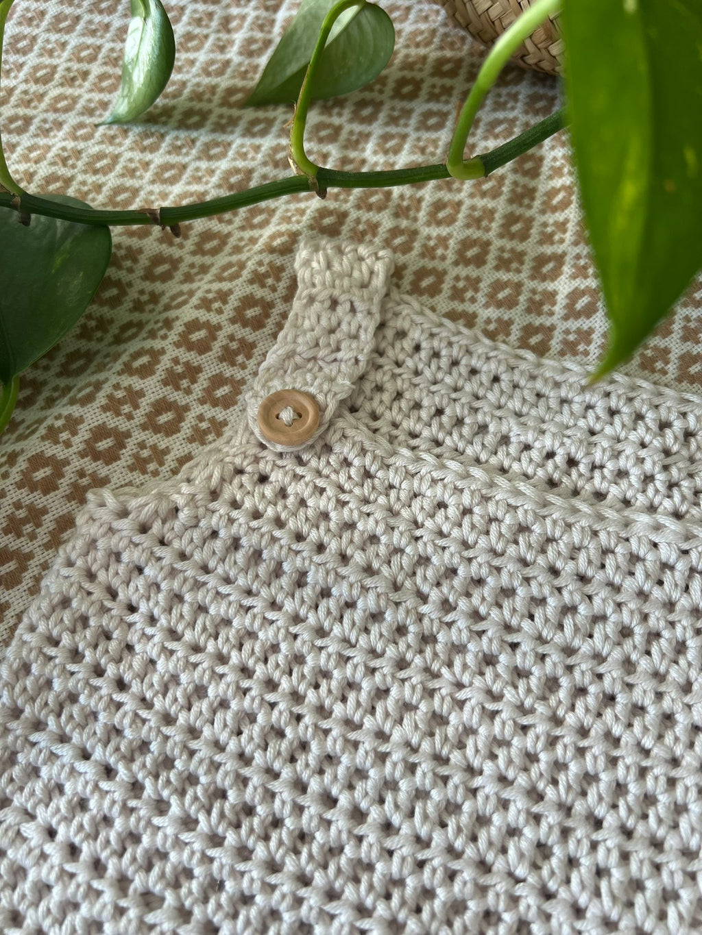Salopette au crochet