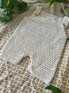 Salopette au crochet