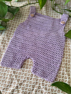 Salopette au crochet