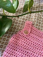 Salopette au crochet