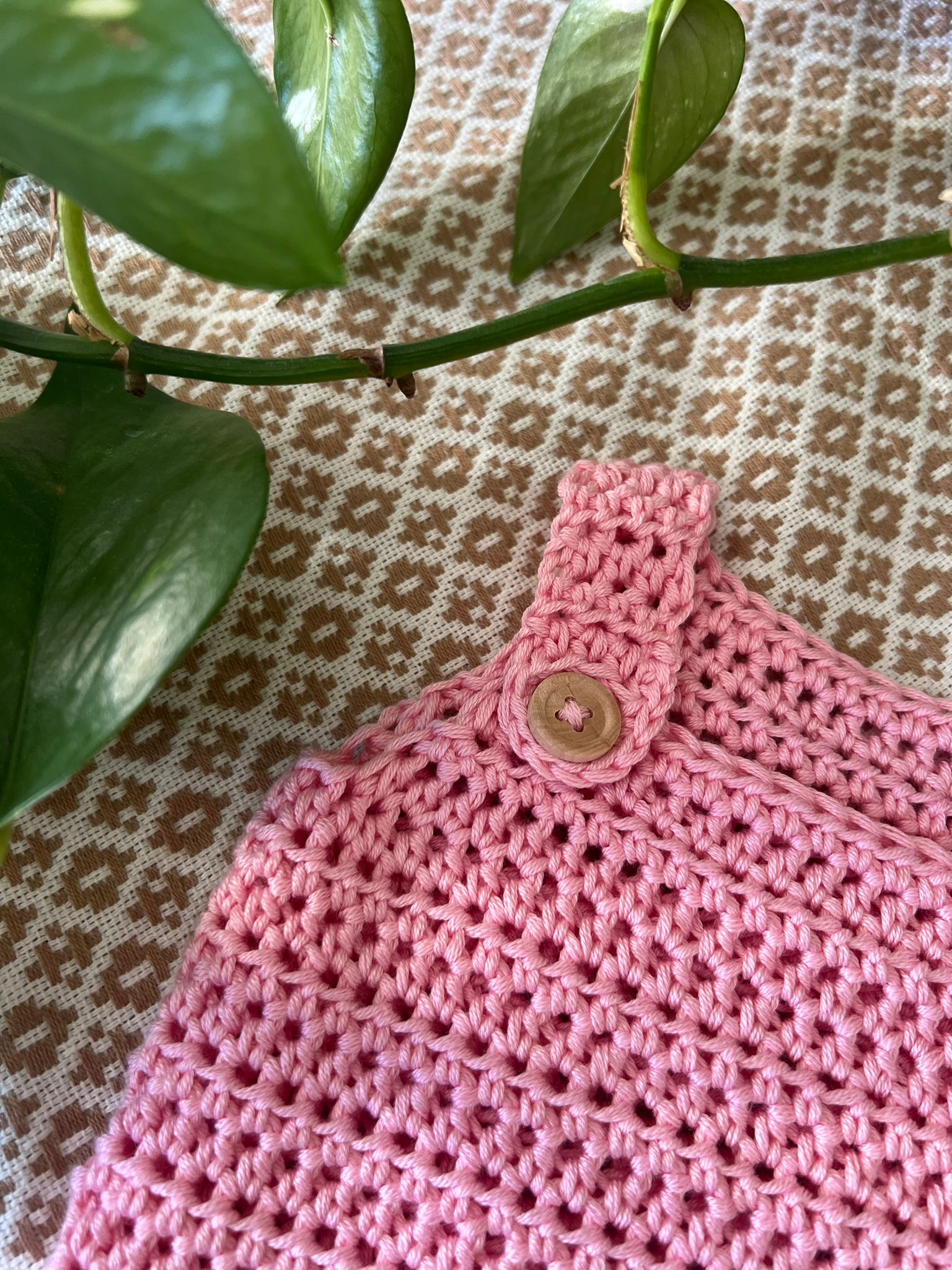 Salopette au crochet