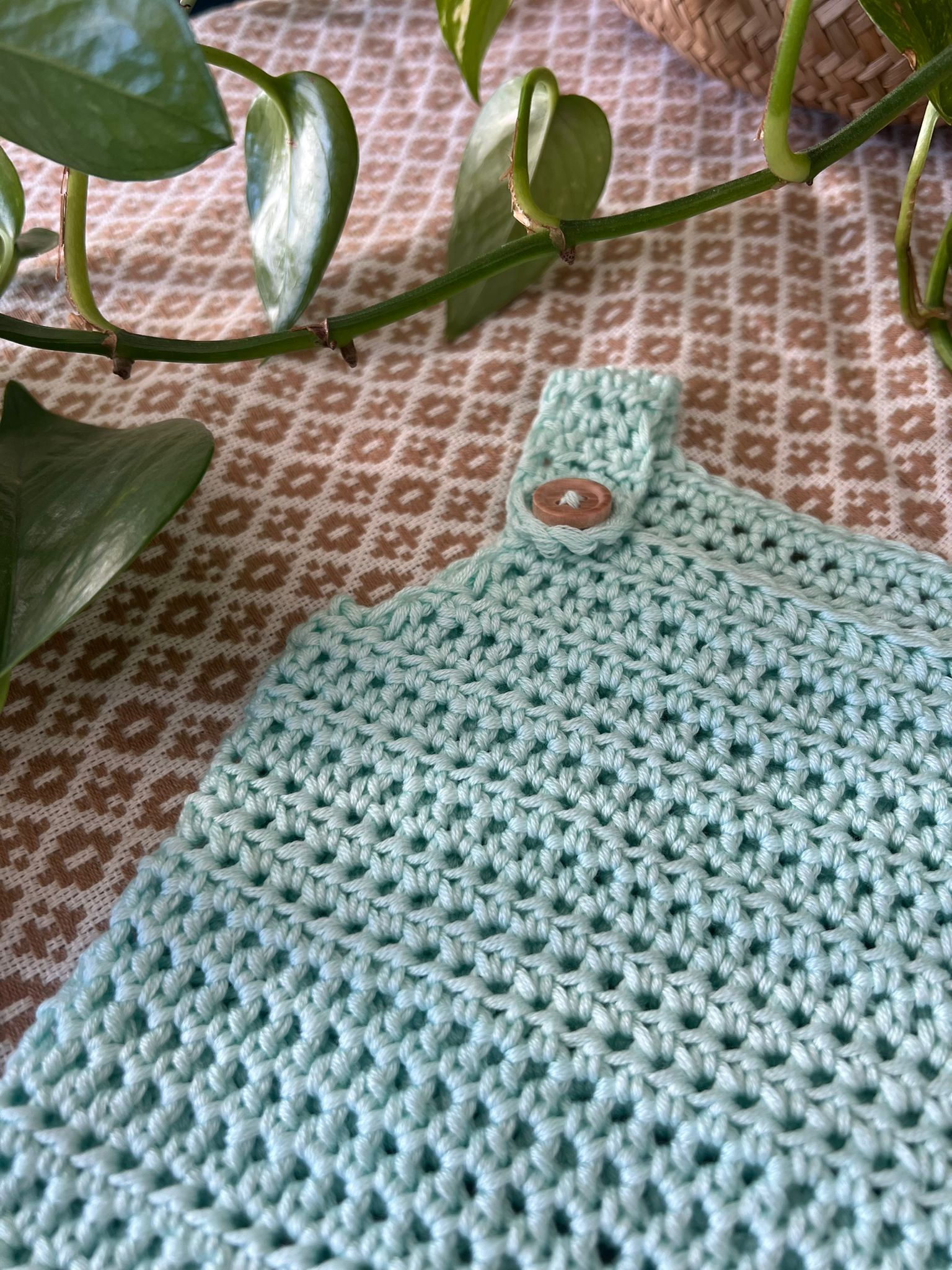 Salopette au crochet